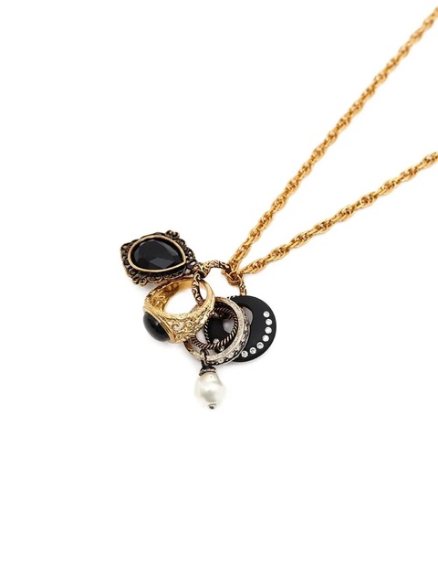 Chloé statement-pendant necklace - Gold - zdjęcie produktu nr 2