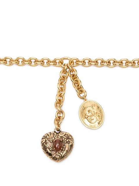 Chloé gold heart-charm chain belt - zdjęcie produktu nr 1