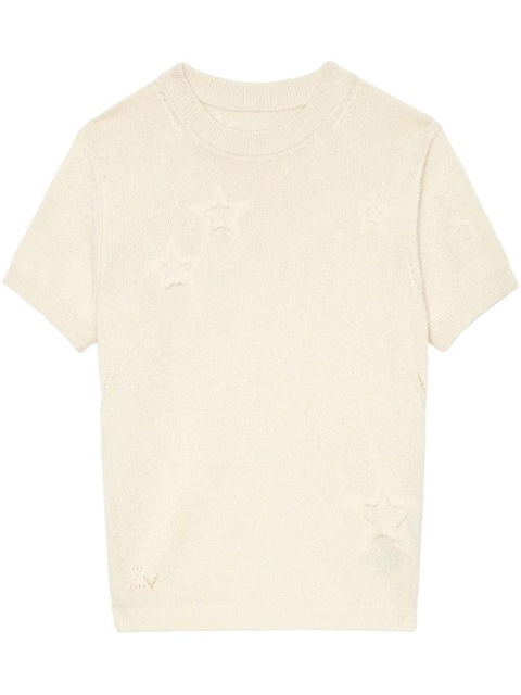 Zadig&Voltaire Bully Seco top - Neutrals - zdjęcie produktu nr 1