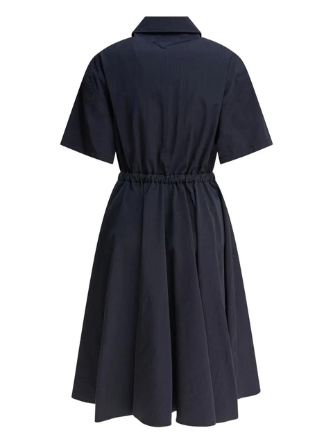 Prada short-sleeves midi dress - Blue - zdjęcie produktu nr 2
