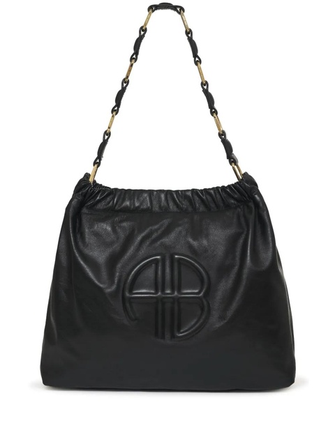 ANINE BING Kate leather shoulder bag - Black - zdjęcie produktu nr 1