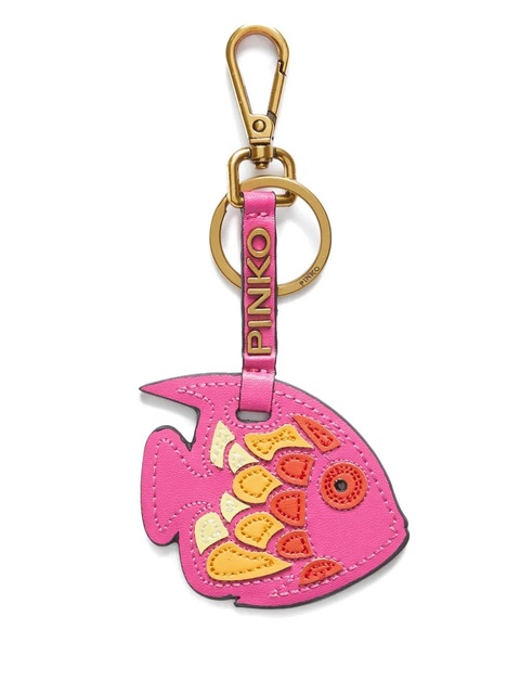 PINKO fish-motif keyring - Gold - zdjęcie produktu nr 1