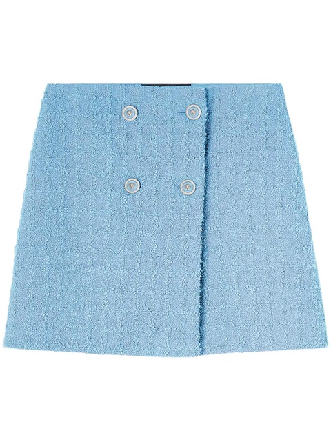 Versace tweed high-waist skirt - Pink - zdjęcie produktu nr 1