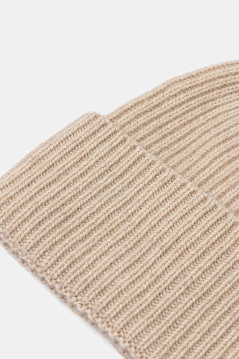 Medicine czapka damska kolor beżowy - zdjęcie produktu nr 2