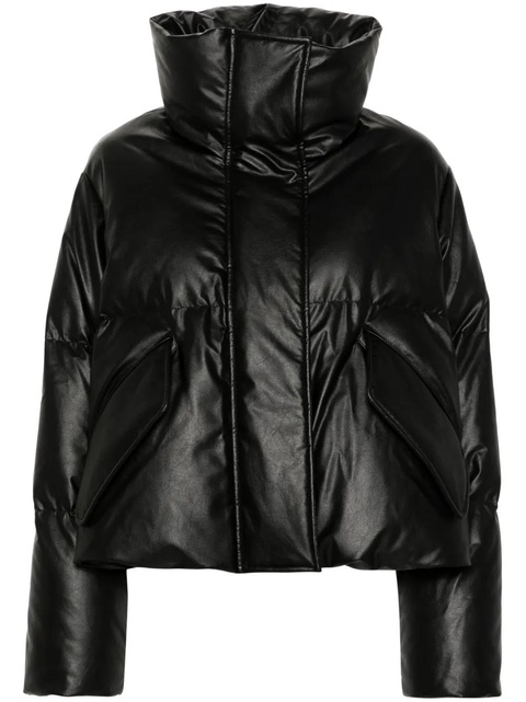 MM6 Maison Margiela funnel-neck padded jacket - Black - zdjęcie produktu nr 1