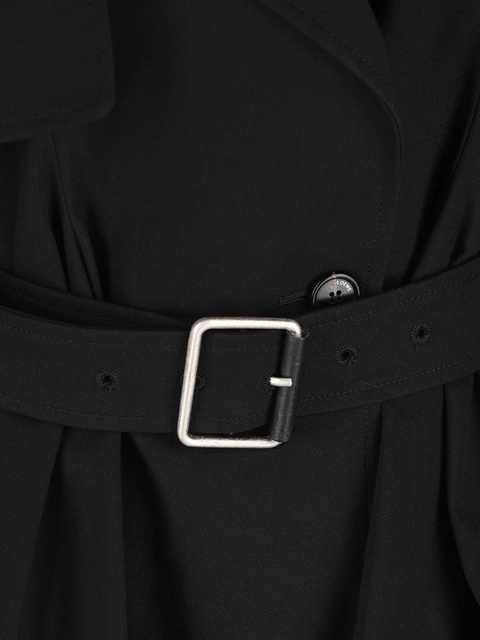LOEWE belted balloon-silhouette jacket - Black - zdjęcie produktu nr 2