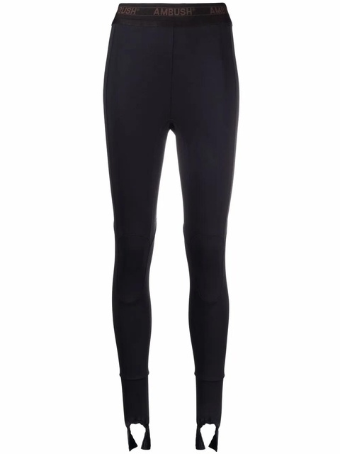 AMBUSH stirrup high-waist leggings - Black - zdjęcie produktu nr 1