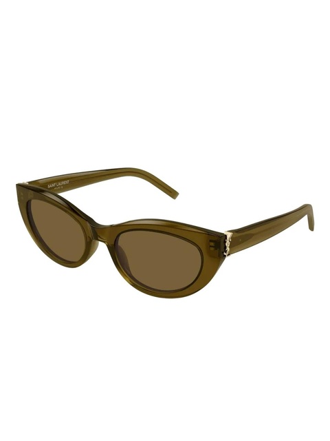 Saint Laurent Eyewear cat-eye sunglasses - Brown - zdjęcie produktu nr 2