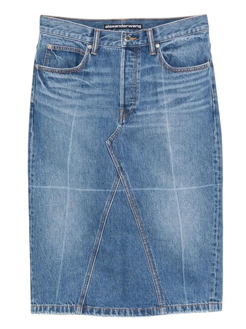 Alexander Wang denim midi skirt - Blue - zdjęcie produktu nr 1