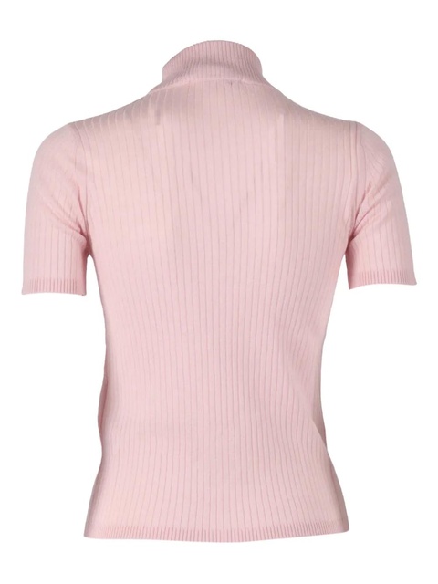 Max Mara ribbed roll-neck sweater - Pink - zdjęcie produktu nr 1