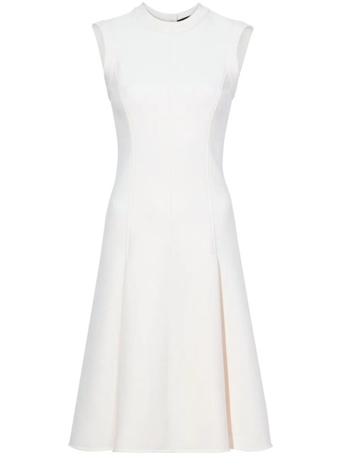 Proenza Schouler Kara pleat-detail dress - White - zdjęcie produktu nr 1