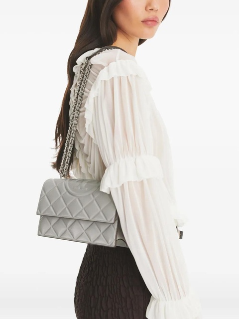 Tory Burch small Fleming convertible shoulder bag - Grey - zdjęcie produktu nr 2