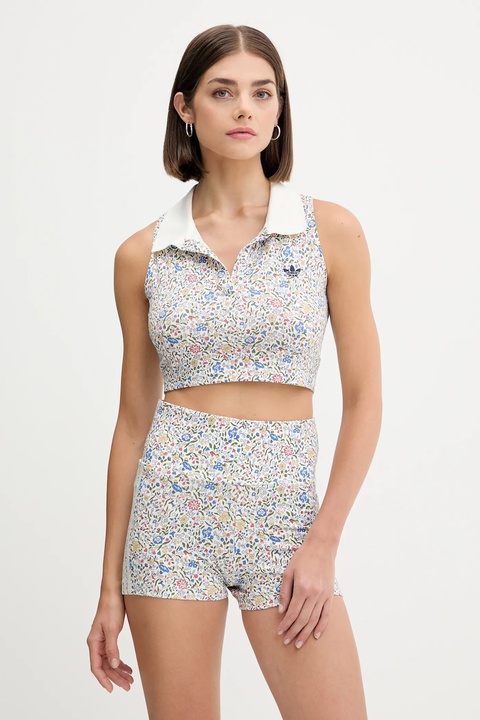 adidas Originals top Liberty kolor beżowy JW5194 - zdjęcie produktu nr 1