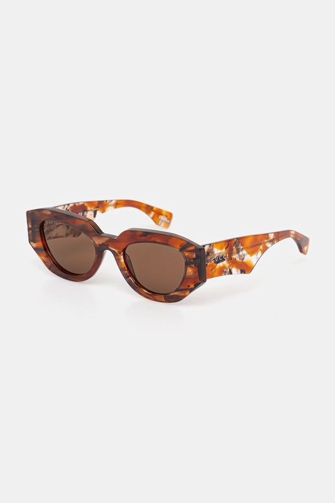 Gucci okulary przeciwsłoneczne damskie kolor brązowy GG2007S - zdjęcie produktu nr 2