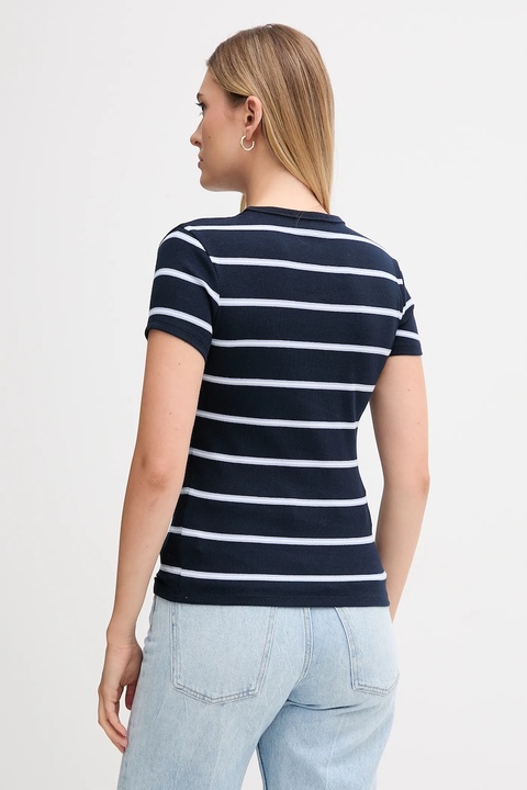 Tommy Jeans t-shirt damski kolor granatowy DW0DW17383 - zdjęcie produktu nr 2