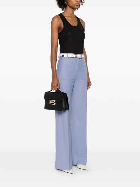 Victoria Beckham small leather tote bag - Black - zdjęcie produktu nr 2