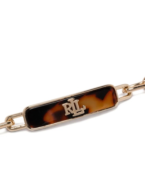 Lauren Ralph Lauren gold-chain tortoiseshell plaque bracelet - zdjęcie produktu nr 2
