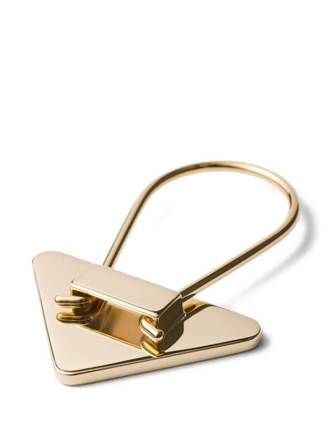 Prada triangular metal charm - Pink - zdjęcie produktu nr 2