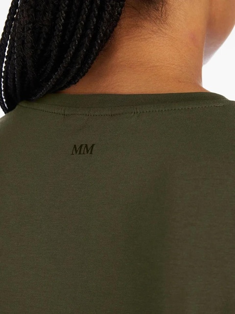 Max Mara logo-print T-shirt - Green - zdjęcie produktu nr 2