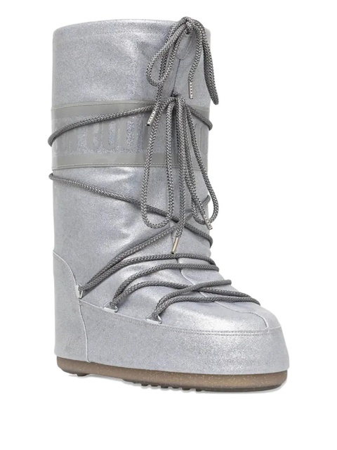 Moon Boot lace-up snow boots - Silver - zdjęcie produktu nr 1