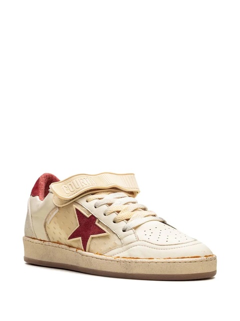 Golden Goose Ball Star "White/Ice/Red" sneakers - Neutrals - zdjęcie produktu nr 2
