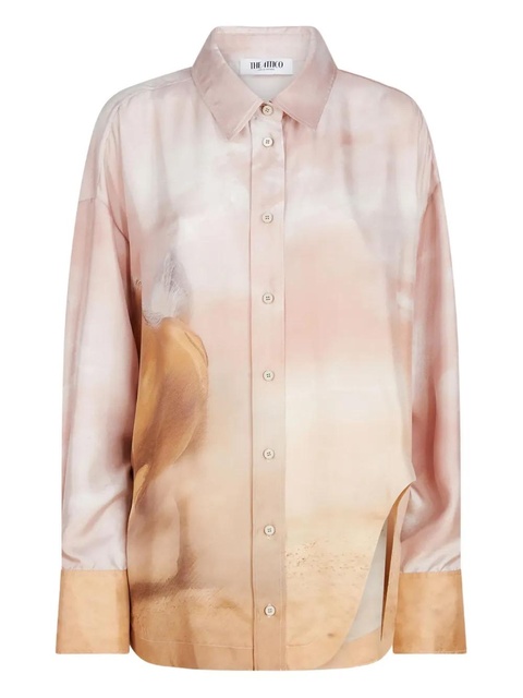 The Attico Diana shirt - Pink - zdjęcie produktu nr 1