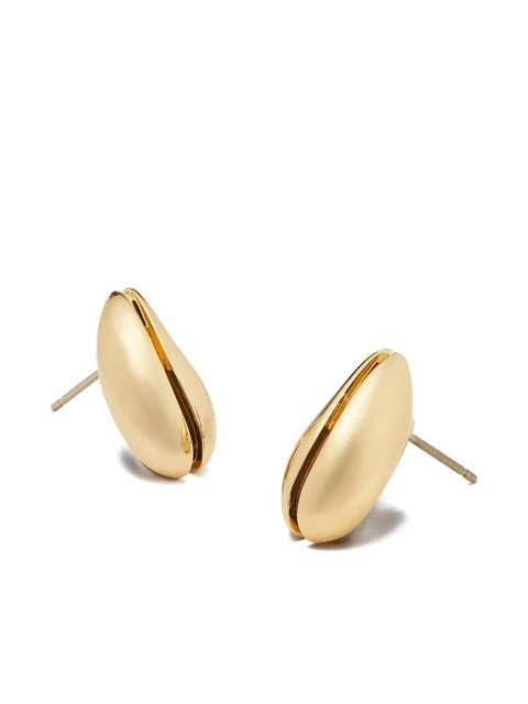 Tory Burch wave mini earrings - Gold - zdjęcie produktu nr 2