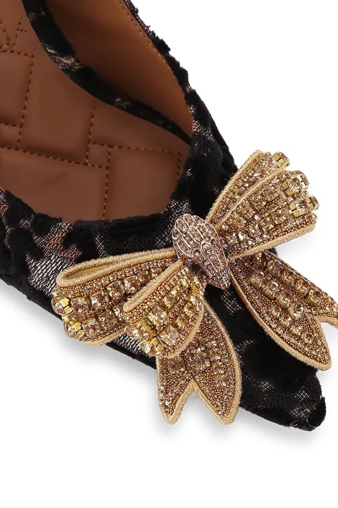 Kurt Geiger London szpilki Belgravia Bow High Sling kolor brązowy 4984935689 - zdjęcie produktu nr 2