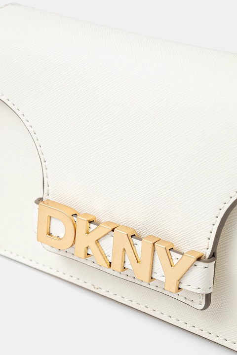 Dkny torebka skórzana kolor biały R435OG58 - zdjęcie produktu nr 2