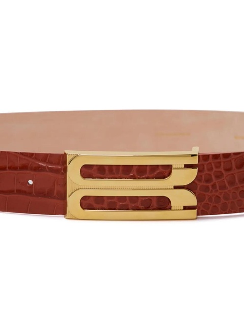 Victoria Beckham Jumbo Frame belt - Red - zdjęcie produktu nr 2