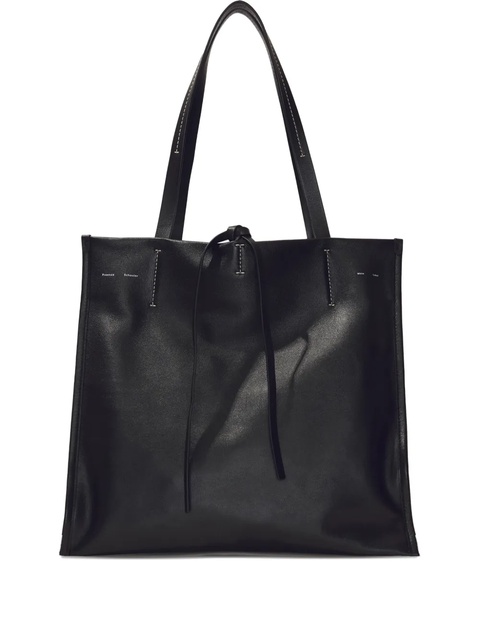 Proenza Schouler nappa-leather tie-detail tote bag - Black - zdjęcie produktu nr 2
