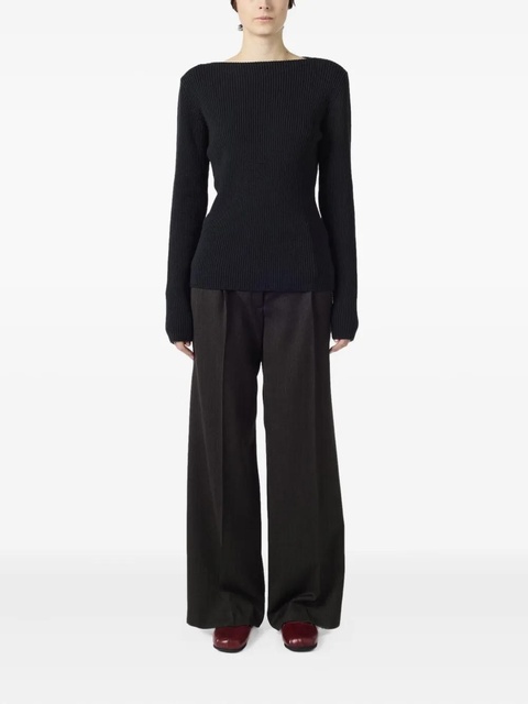 OUR LEGACY ribbed sweater - Black - zdjęcie produktu nr 2