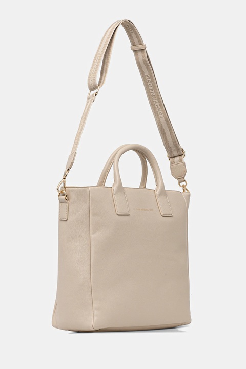 Tommy Hilfiger torebka kolor beżowy AW0AW17971 - zdjęcie produktu nr 1