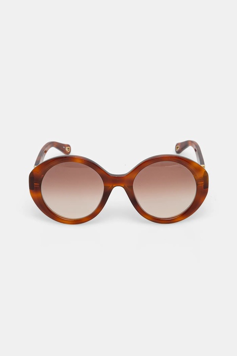 Chloé okulary przeciwsłoneczne damskie kolor brązowy CH0332S - zdjęcie produktu nr 2