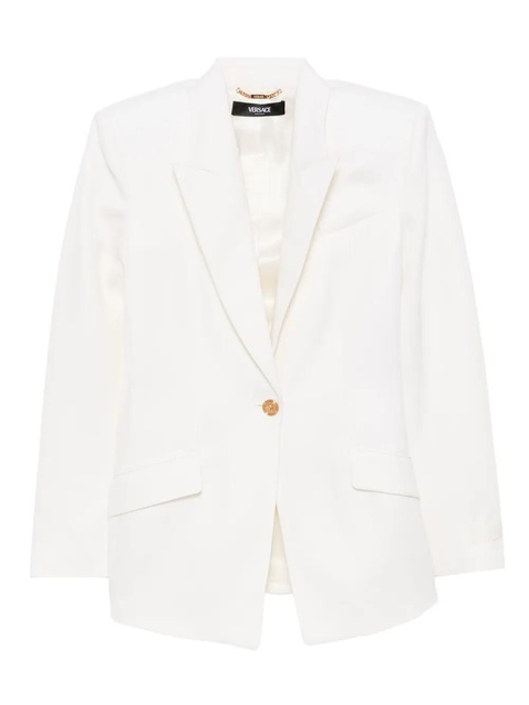 Versace single-breasted blazer - Neutrals - zdjęcie produktu nr 1