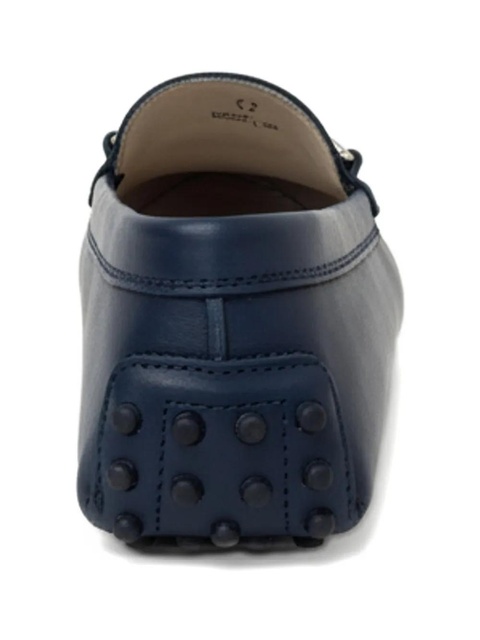 Tod's leather loafers - Blue - zdjęcie produktu nr 1
