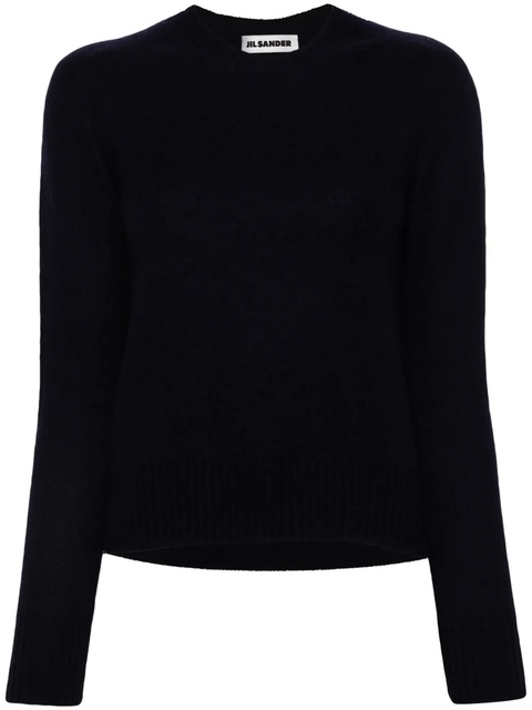 Jil Sander crew-neck sweater - Blue - zdjęcie produktu nr 1