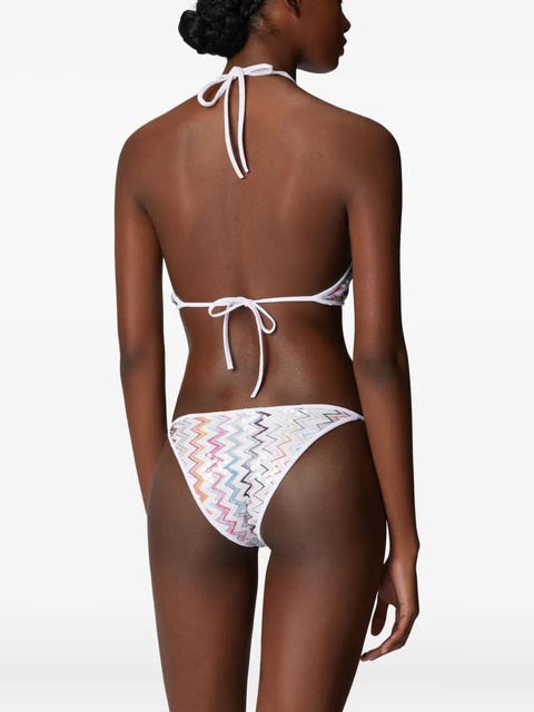 Missoni zigzag-pattern bikini - White - zdjęcie produktu nr 2