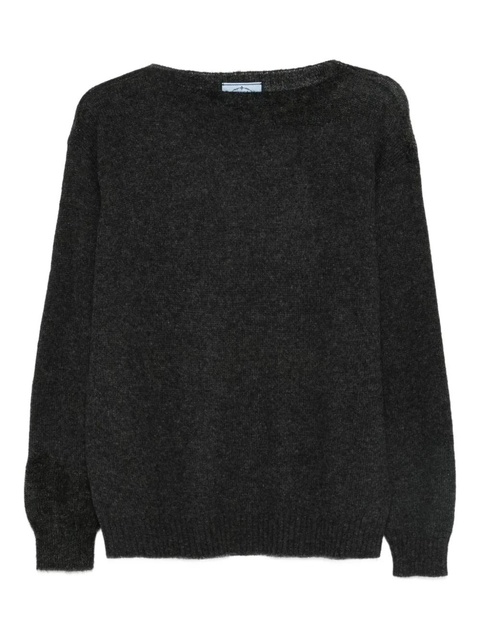 Prada crew-neck sweater - Grey - zdjęcie produktu nr 1