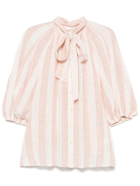 ZIMMERMANN Acacia Blouson shirt - Neutrals - zdjęcie produktu nr 1