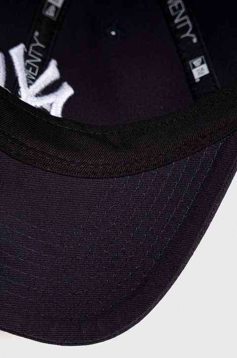 New Era czapka z daszkiem bawełniana kolor granatowy z aplikacją NEW YORK YANKEES - zdjęcie produktu nr 2