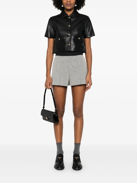 Maje dart-detail shorts - Grey - zdjęcie produktu nr 1