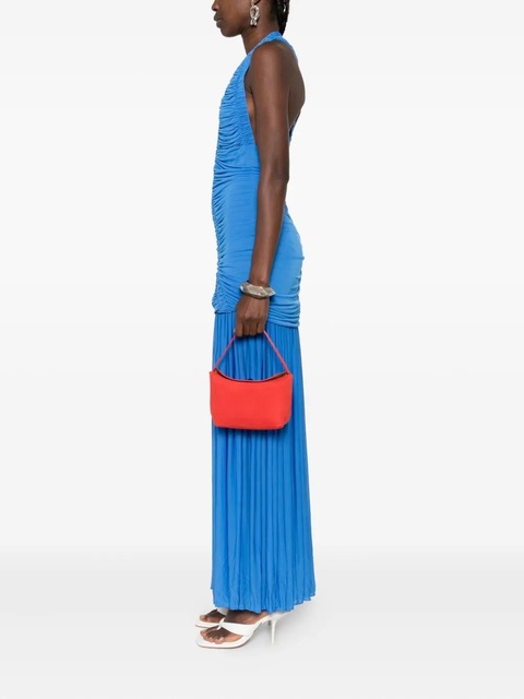 Christopher Esber Turnlock suede mini tote bag - Red - zdjęcie produktu nr 2