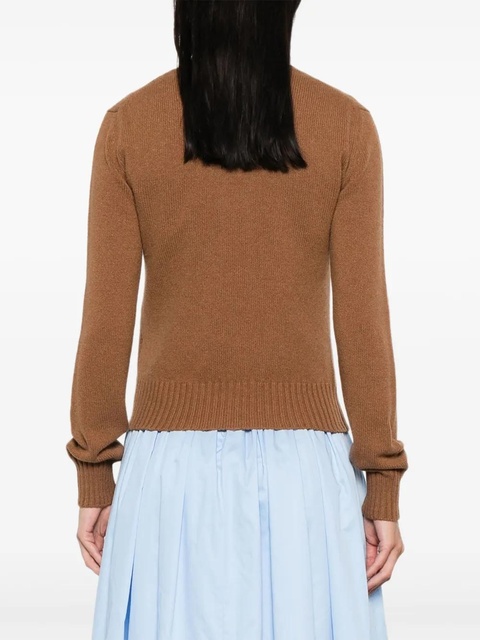 AMI Paris turtleneck sweater - Brown - zdjęcie produktu nr 2