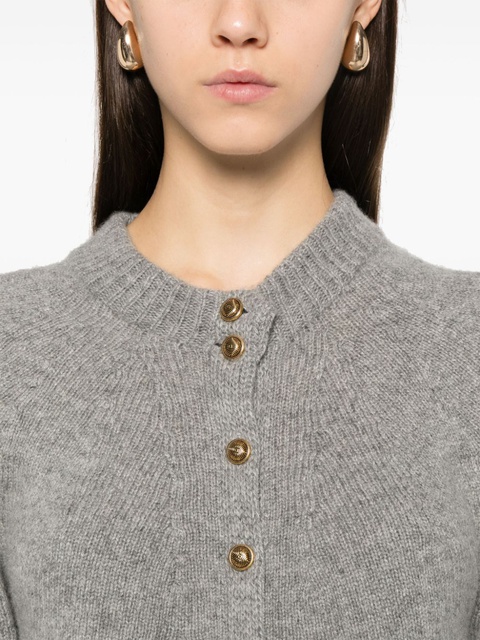 KHAITE Ambre cardigan - Grey - zdjęcie produktu nr 2