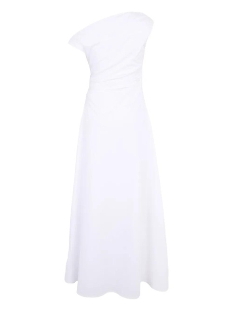 STAUD Phare one-shoulder maxi dress - White - zdjęcie produktu nr 2