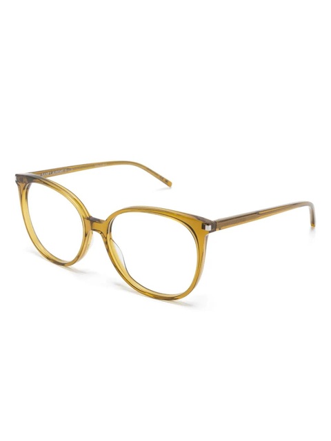 Saint Laurent Eyewear SL39 glasses - Green - zdjęcie produktu nr 2
