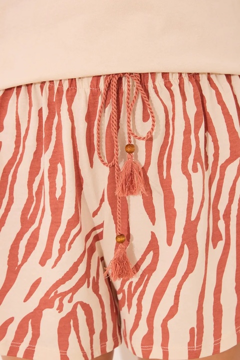 women'secret piżama bawełniana The Lion King damska kolor beżowy bawełniana 3139892 - zdjęcie produktu nr 2