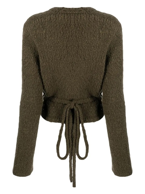 OUR LEGACY Wrap Knit - Green - zdjęcie produktu nr 2