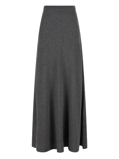 Balenciaga pleated A-line skirt - Grey - zdjęcie produktu nr 1